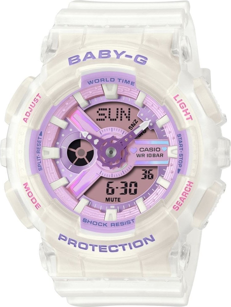 BABY-G BA-110PS-7ADR Kol Saati