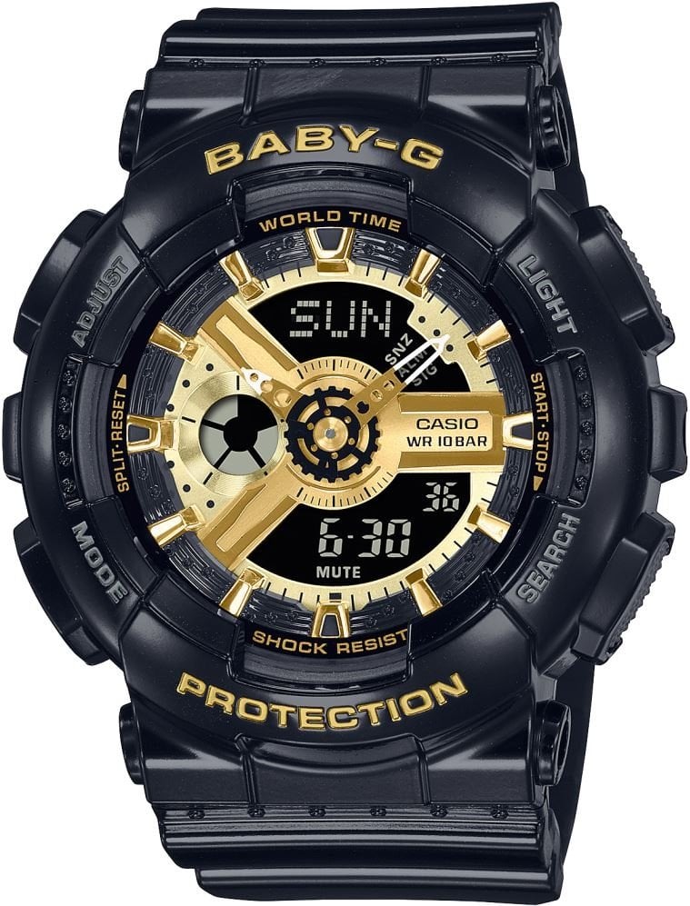 CASIO BABY-G 5606JA ゴールド/ブラック CASIO BABY-G BA-110X-1ADR Kol Saati