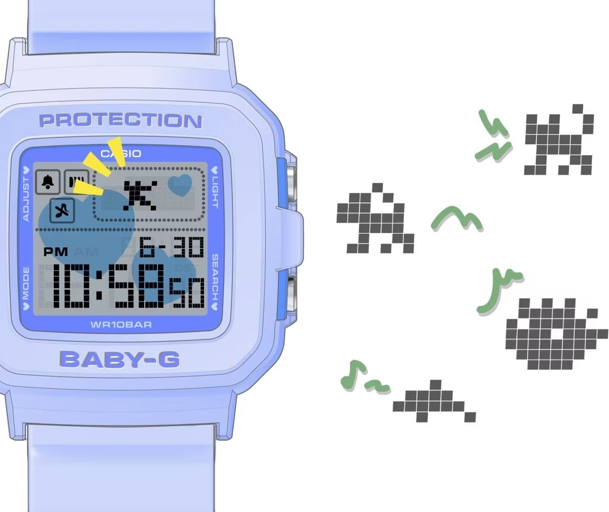 CASIO BABY-G BGD-10KH-2BDR Kol Saati