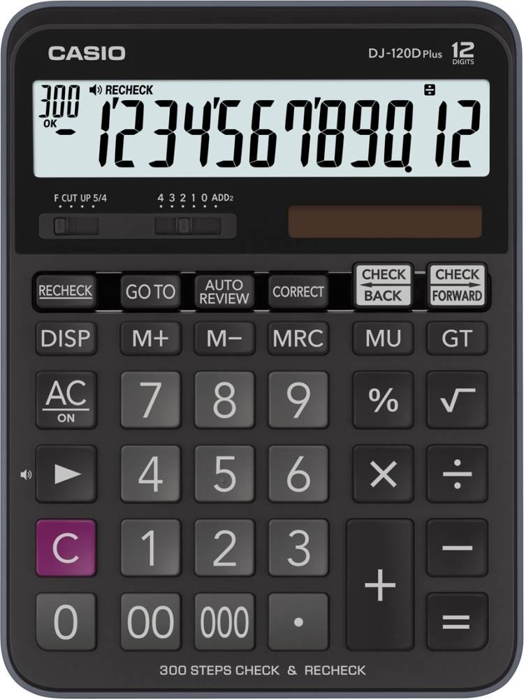CASIO DJ-120DPLUS-WA-DPW Temel Hesap Makineleri