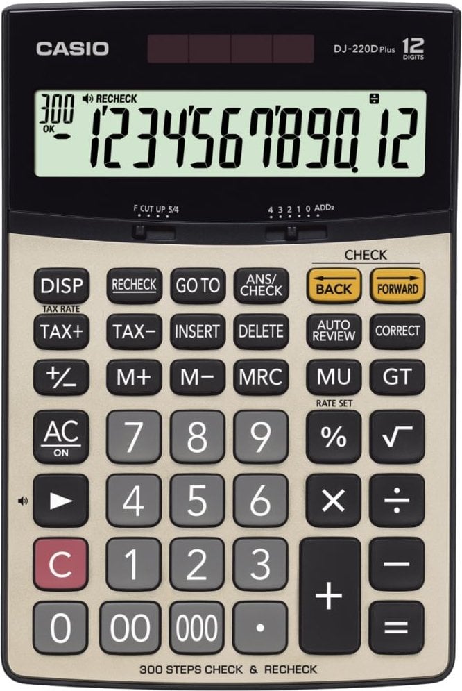 CASIO DJ-220DPLUS-WA-DP Temel Hesap Makineleri