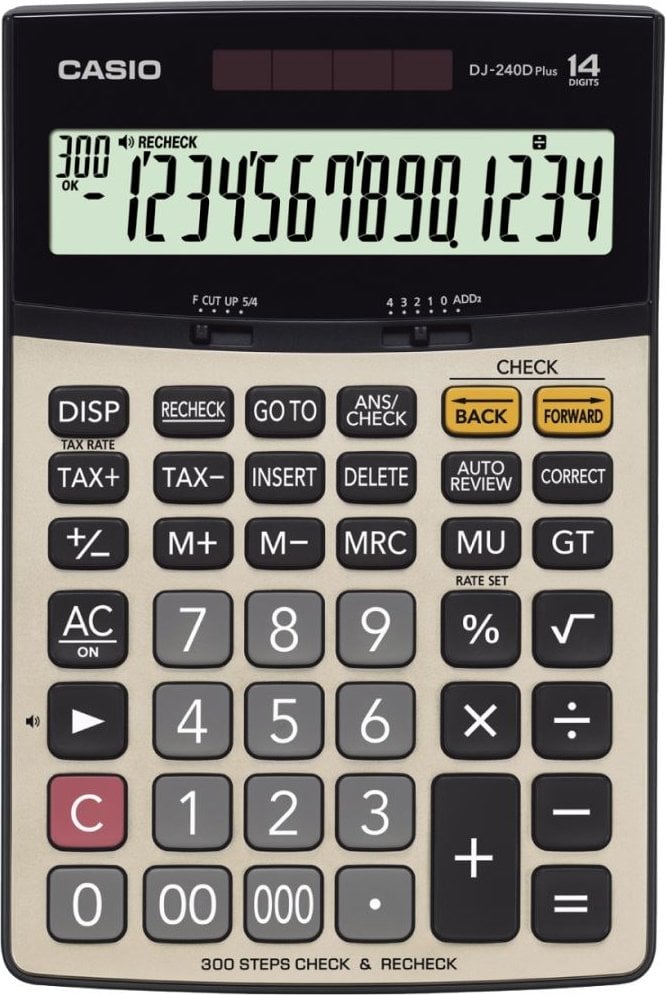 CASIO DJ-240DPLUS-WA-DP Temel Hesap Makineleri