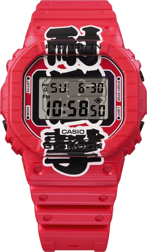 世界の鍋アツ G-SHOCK 5600 G-SHOCK ICONIC DW-5600AKA-4DR Kol Saati