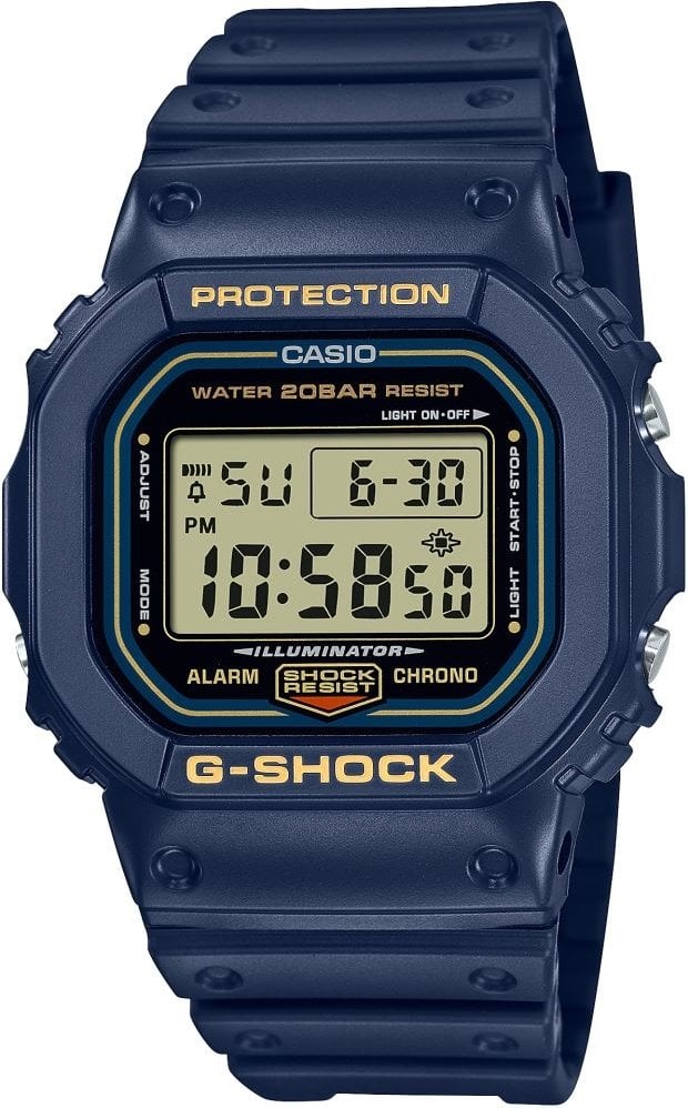CASIO G-SHOCK DW-5600RB ネイビー G-SHOCK ICONIC DW-5600RB-2DR Kol Saati