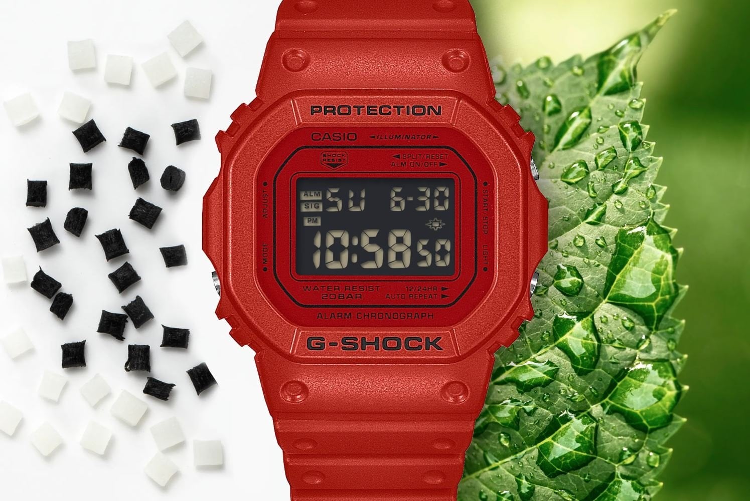 G-SHOCK ICONIC DW-5600RRB-4DR Kol Saati