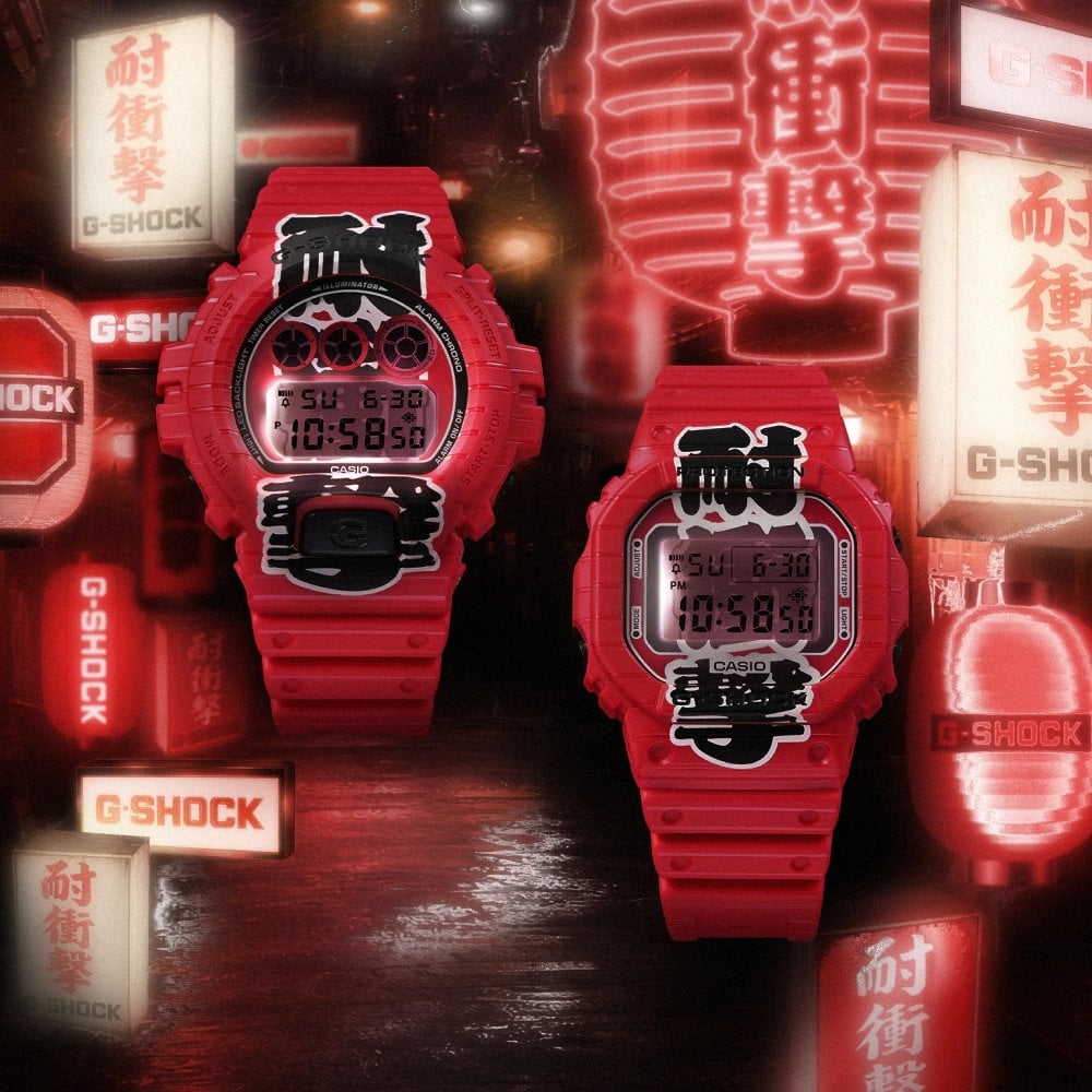 G-SHOCK ICONIC DW-6900AKA-4DR Kol Saati