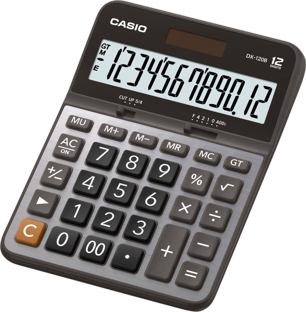 CASIO DX-120B-W-DC Temel Hesap Makineleri