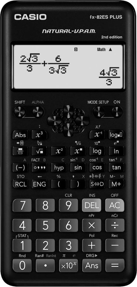 CASIO FX-82ESPLUS-2-WDTV Bilimsel Hesap Makinesi