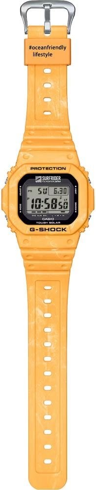 CASIO G-SHOCK SURFRIDER FOUNDATION イエロー G-SHOCK ICONIC G-5600SFJ-9DR Kol Saati
