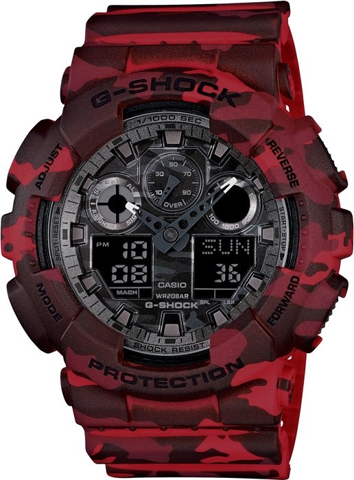 G-SHOCK ICONIC GA-100CM-4ADR Kol Saati
