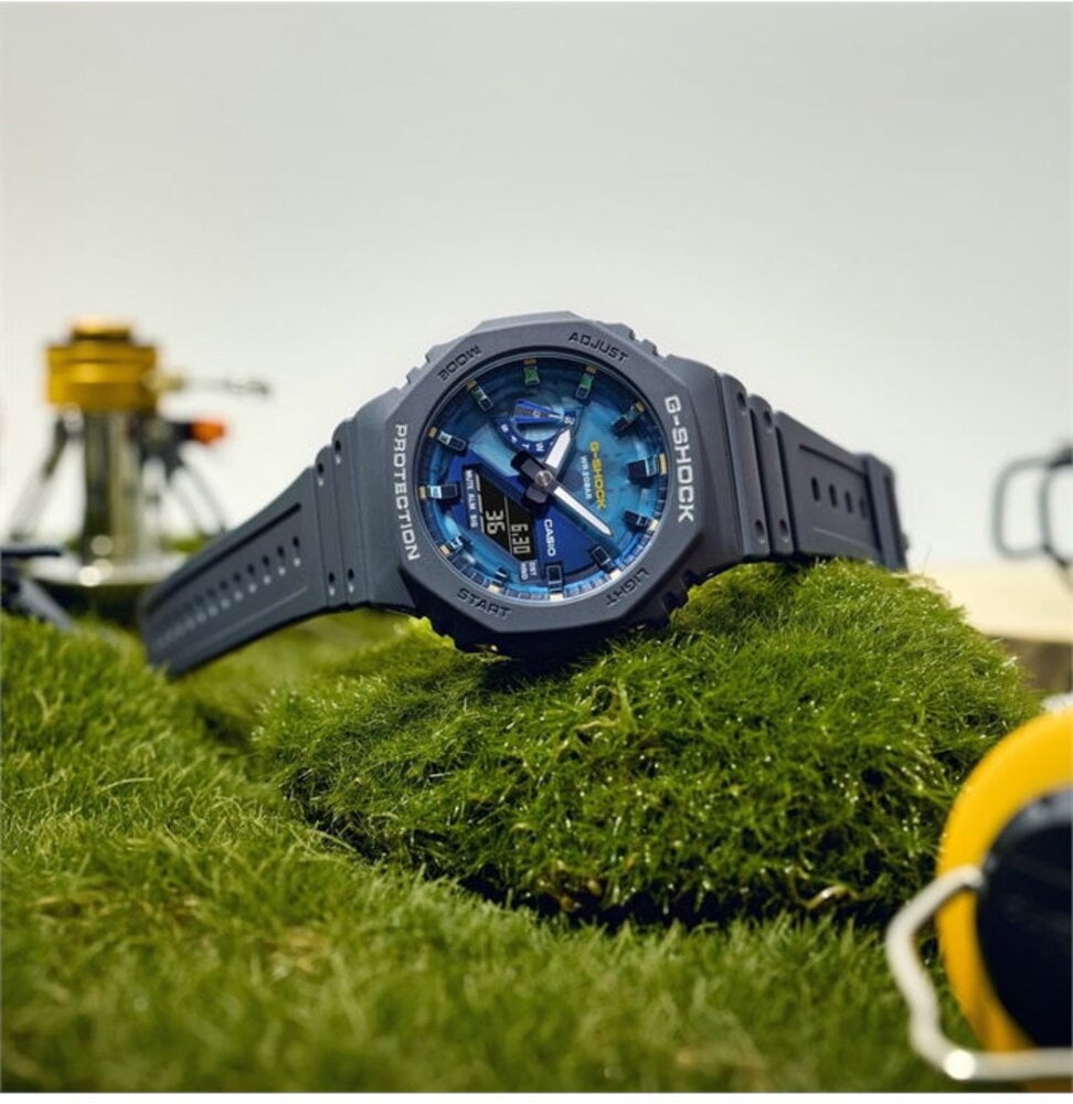 CASIO G-SHOCK GA-2100AS 腕時計 G-SHOCK ICONIC GA-2100AS-2ADR Kol Saati