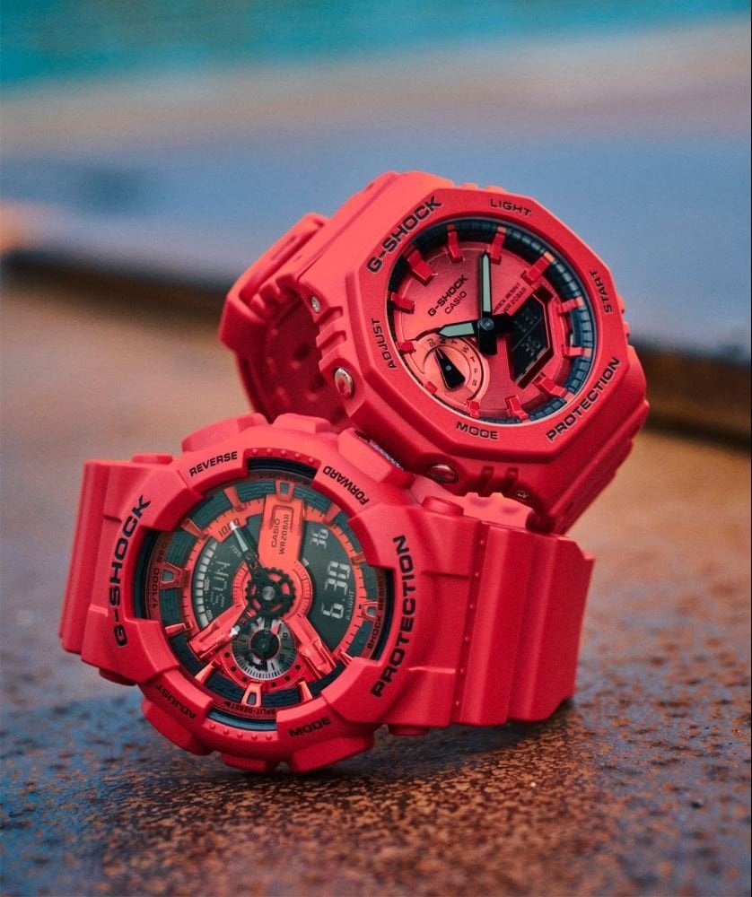 G-SHOCK ICONIC GA-2100RRB-4ADR Kol Saati