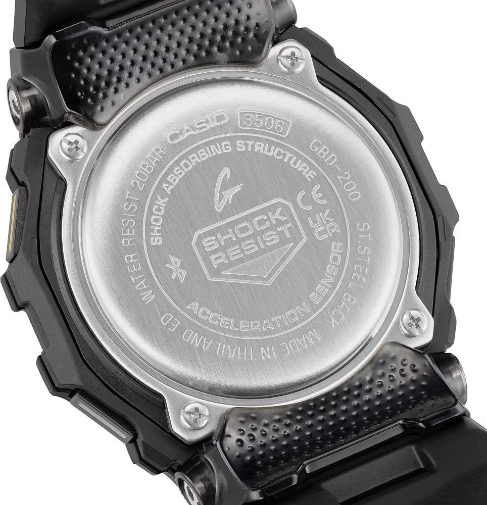 G-SHOCK G-SQUAD GBD-200-1A1DR Kol Saati