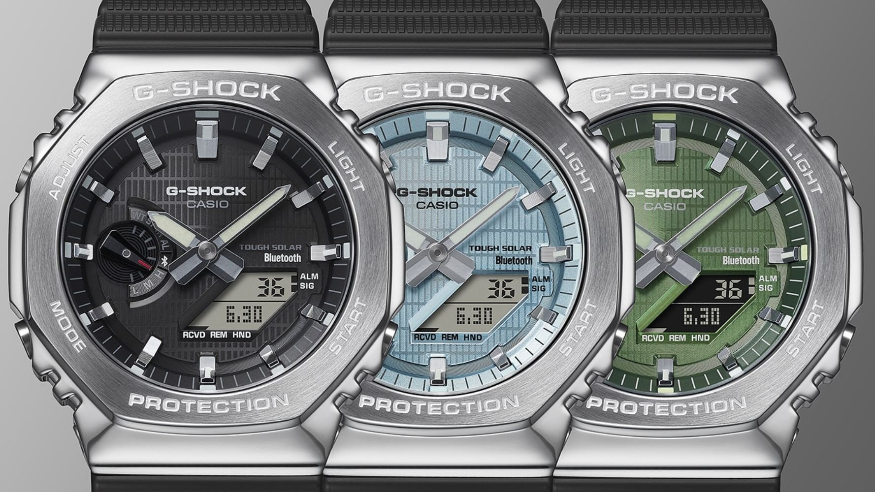 時計 CASIO G-SHOCK G-STEEL GBM-2100 G-SHOCK G-STEEL GBM-2100-1ADR Kol Saati