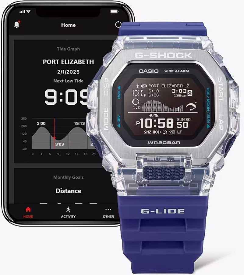 G-SHOCK G-LIDE GBX-100S-2DR Kol Saati