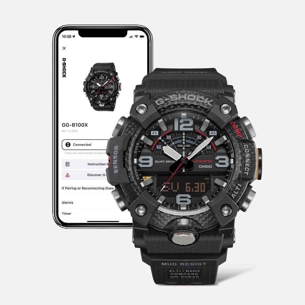 時計 CASIO G-SHOCK MUDMASTER GG-B100-1BJF G-SHOCK MASTER OF G GG-B100X-1A9DR Kol Saati