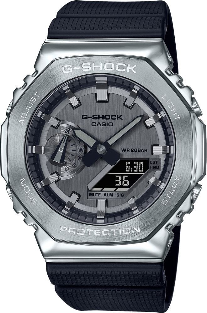 CASIO G-SHOCK GM-2100 本体 G-SHOCK G-STEEL GM-2100-1ADR Kol Saati