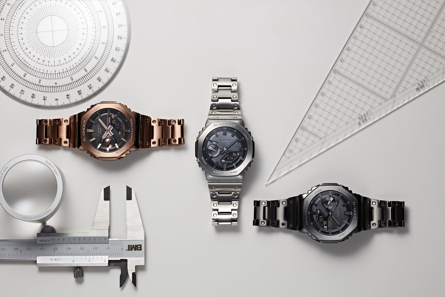 G-SHOCK FULL METAL GM-B2100D-1ADR Kol Saati