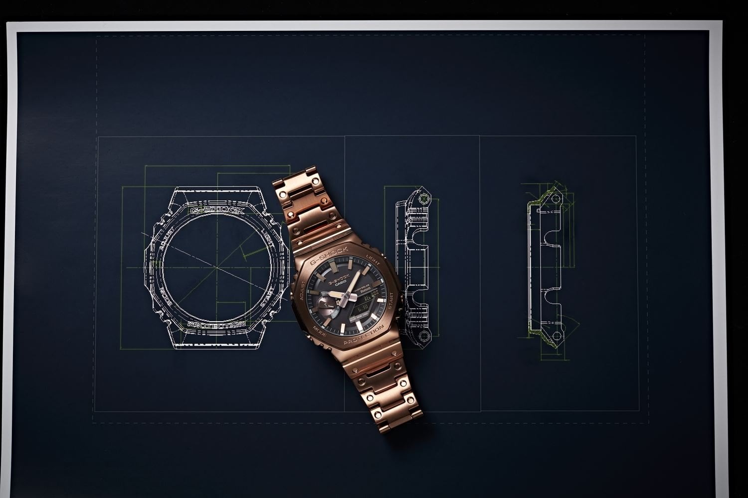 G-SHOCK FULL METAL GM-B2100GD-5ADR Kol Saati