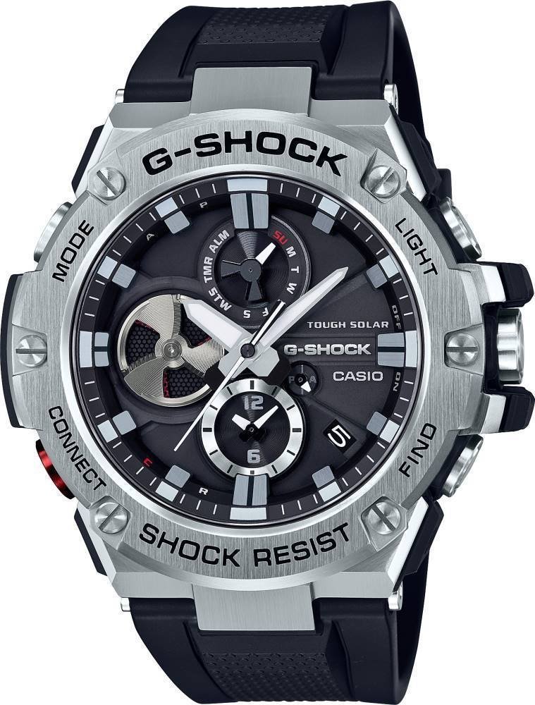 G-STEEL GST-B100-1AJF　G-SHOCK　美品 G-SHOCK G-STEEL GST-B100-1ADR Kol Saati