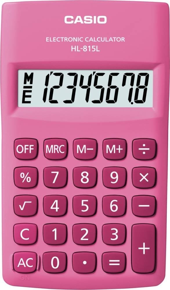 CASIO HL-815L-PK-S-DP Temel Hesap Makineleri