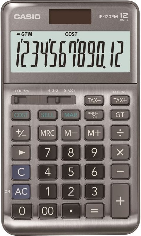 CASIO JF-120FM-W-DP Temel Hesap Makineleri