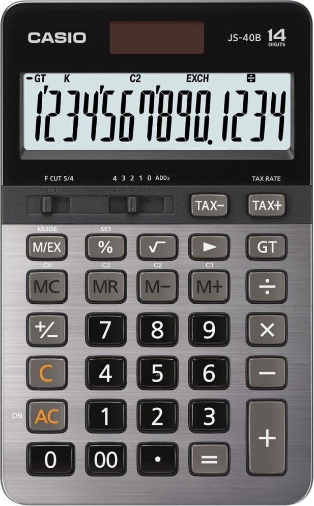 CASIO JS-40B-W-DP Temel Hesap Makineleri