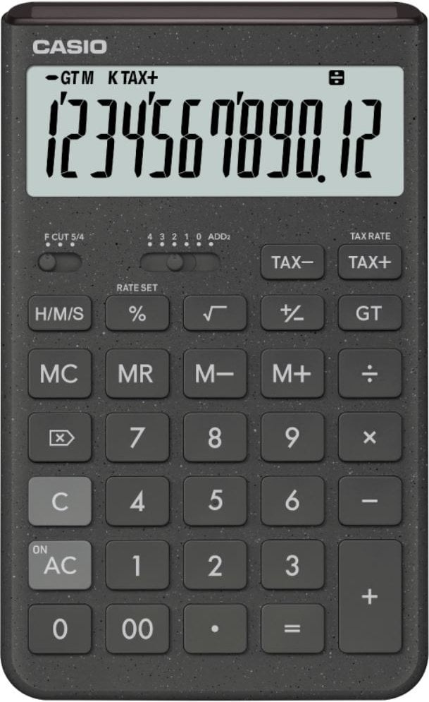 CASIO JT-200T-GY-W-DP Temel Hesap Makineleri