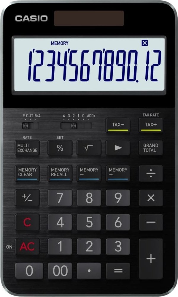 CASIO S100X-BK-DJ Temel Hesap Makineleri