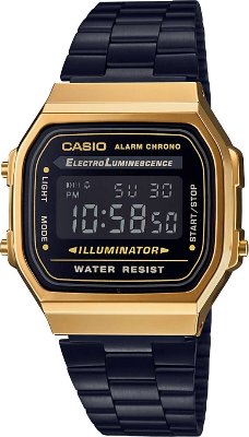 CASIO-RETRO-A168WEGB-1BDF-Kol Saati