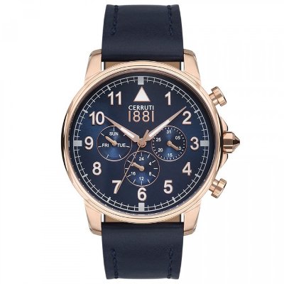 Cerruti 1881 CRA081SR03BL Kol Saati