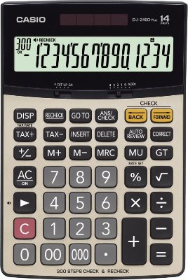 CASIO DJ-240DPLUS-WA-DP Temel Hesap Makineleri