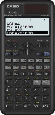 CASIO FC-200V-2-W-DT Bilimsel Hesap Makinesi