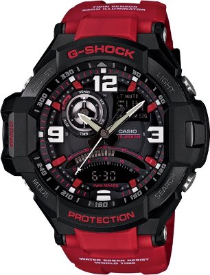 G-SHOCK-MASTER OF G-GA-1000-4BDR-Kol Saati