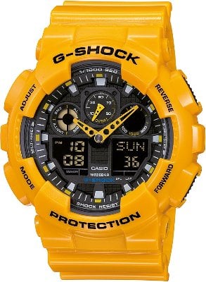 G-SHOCK-ICONIC-GA-100A-9ADR-Kol Saati