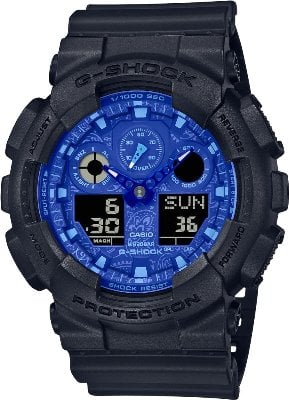 G-SHOCK-ICONIC-GA-100BP-1ADR-Kol Saati