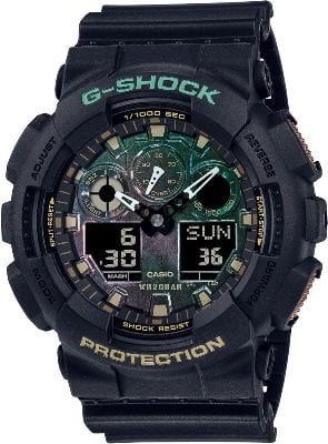 G-SHOCK-ICONIC-GA-100RC-1ADR-Kol Saati