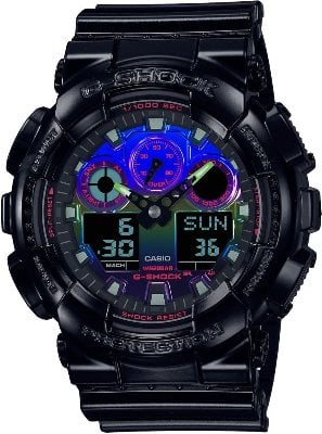 G-SHOCK-ICONIC-GA-100RGB-1ADR-Kol Saati