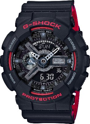 -Casio-GA-110HR-1ADR-Kol Saati