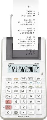CASIO HR-8RC-WE-DC Temel Hesap Makineleri