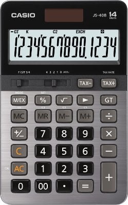 CASIO JS-40B-W-DP Temel Hesap Makineleri