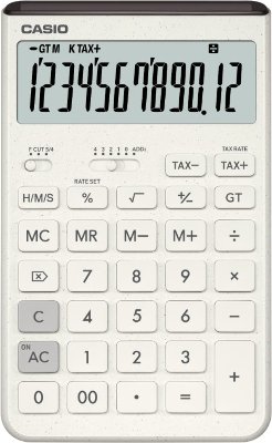 CASIO JT-200T-WE-W-DP Temel Hesap Makineleri