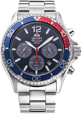 Mako Chronograph Solar Powered RA-TX0201L10B Saat