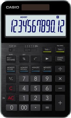 CASIO S100X-BK-DJ Temel Hesap Makineleri